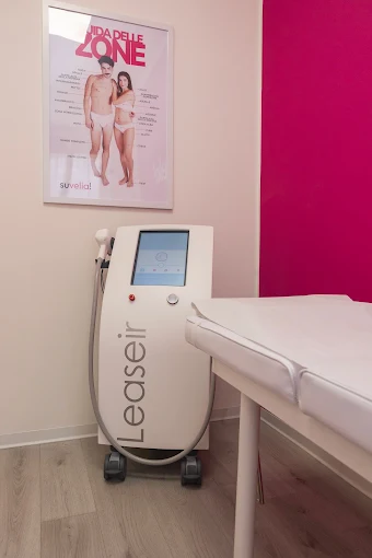 Sala trattamento epilazione laser a diodo Roma Suvelia